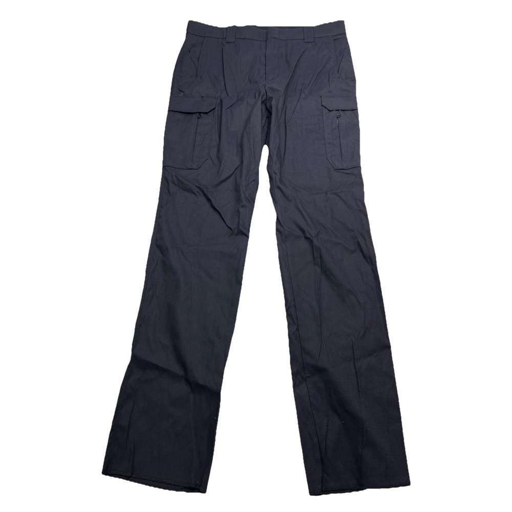 Flying Cross Mens Cargo Pants 38R Navy Unhemmed Inseam 37